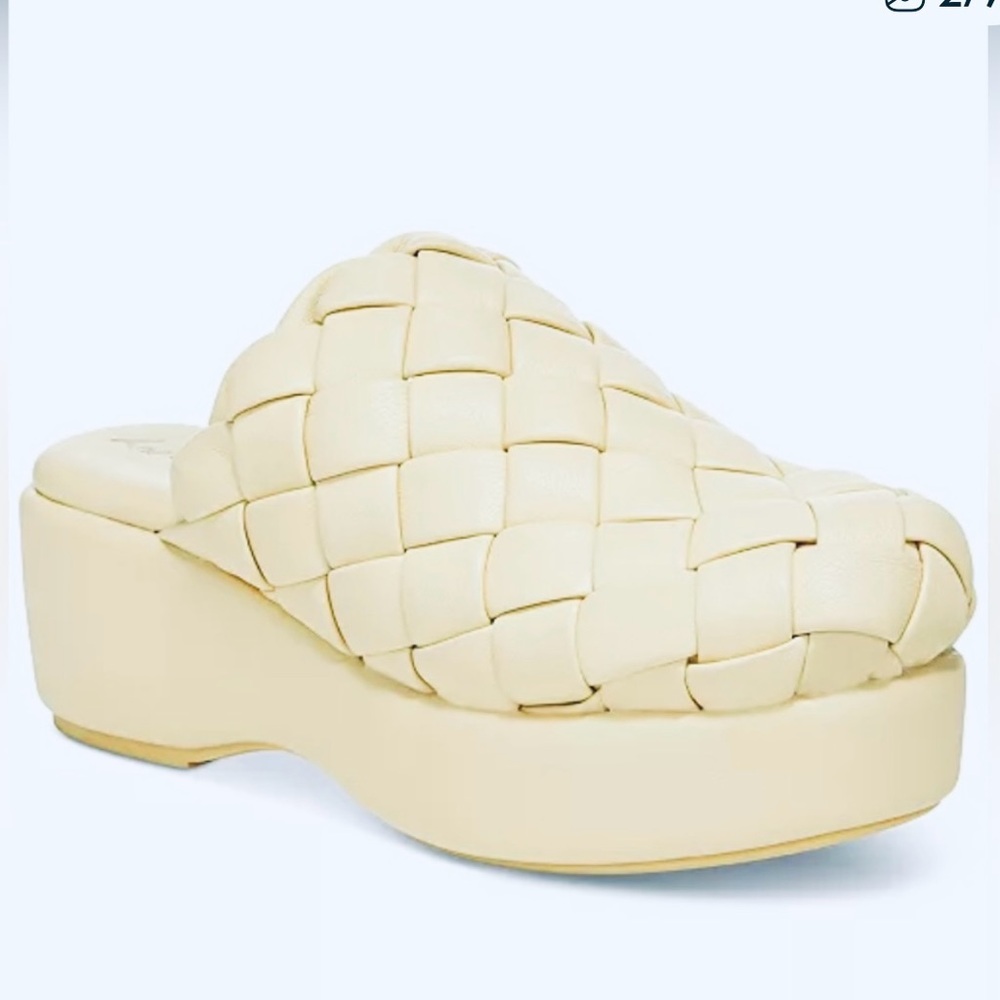 Sam Edelman X Free People Circus NY "Julieta" Woven, Platform Clogs/Mules, 6